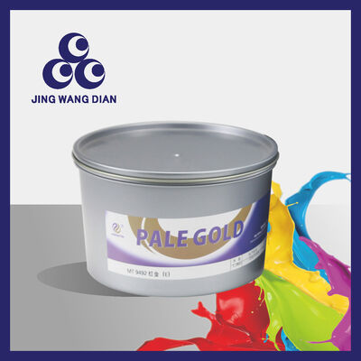 MT Gold Silver Offset Printer Ink High Adhesion Non Oxidizing For Luxury Gift Boxes
