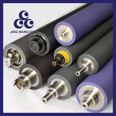 Wear Resistance Printing Rubber Rollers Anilox Rollers Customizable
